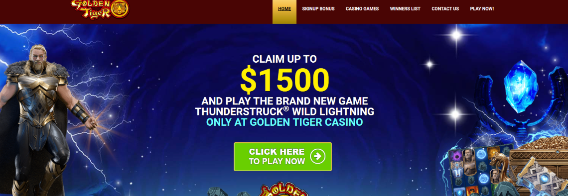 Golden Tiger Casino Legit & Safe?