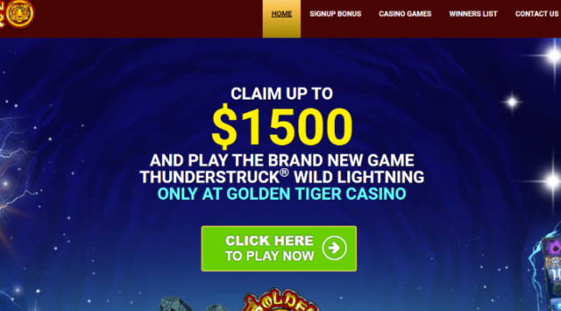 Golden Tiger Casino Legit & Safe?